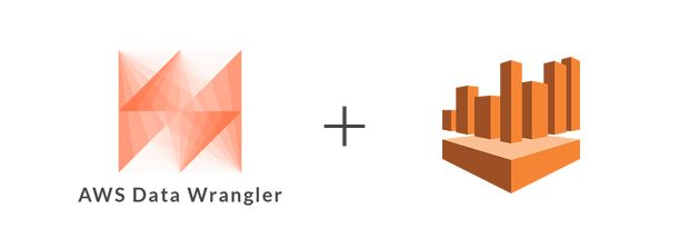 logos AWS Data Wrangler + Athena