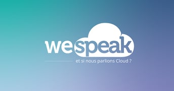 #WeSpeakCloud