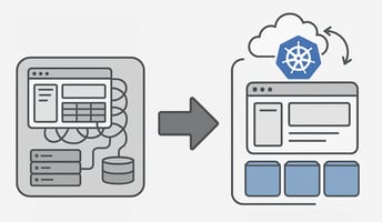 Migrer des applications legacy vers Kubernetes : défis et bonnes pratiques - featured image