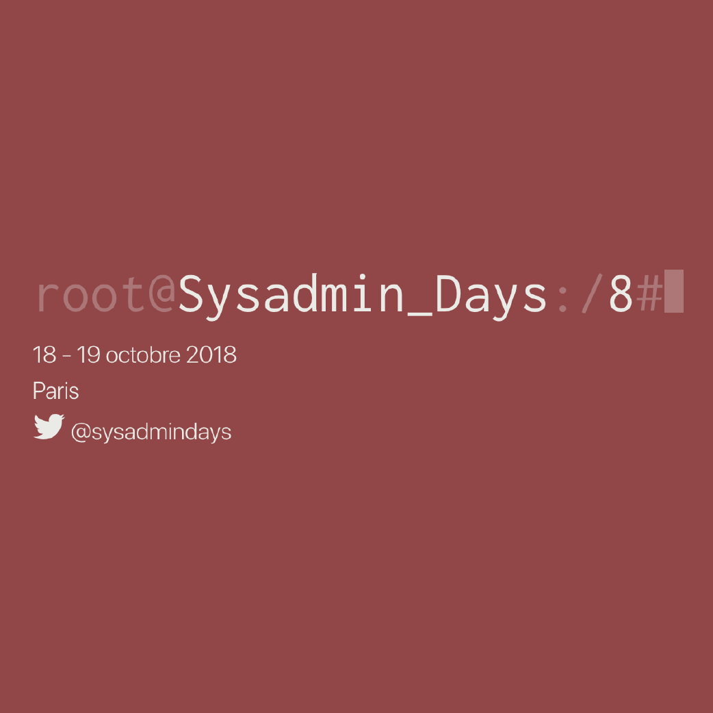 REX Sysadmin Days 2018